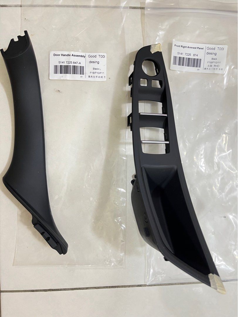 Genuine BMW F10 F10N F11 F11N Door Locking Button Black Cover OEM - View #3