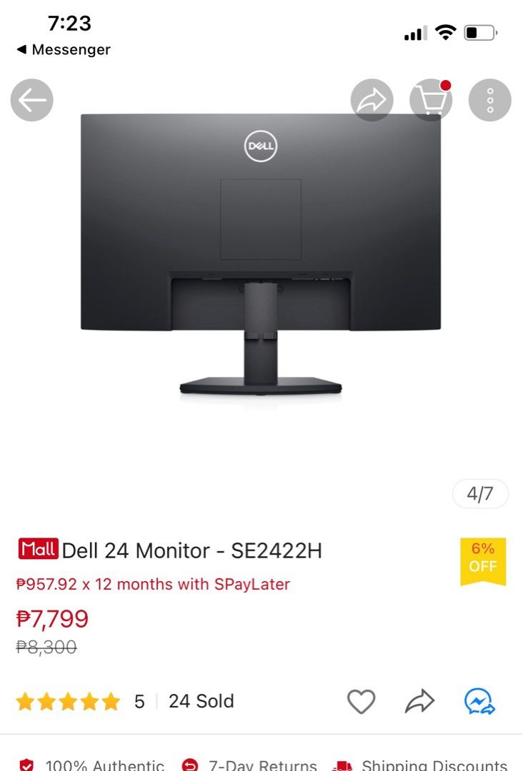 Dell 24 Monitor - SE2422H