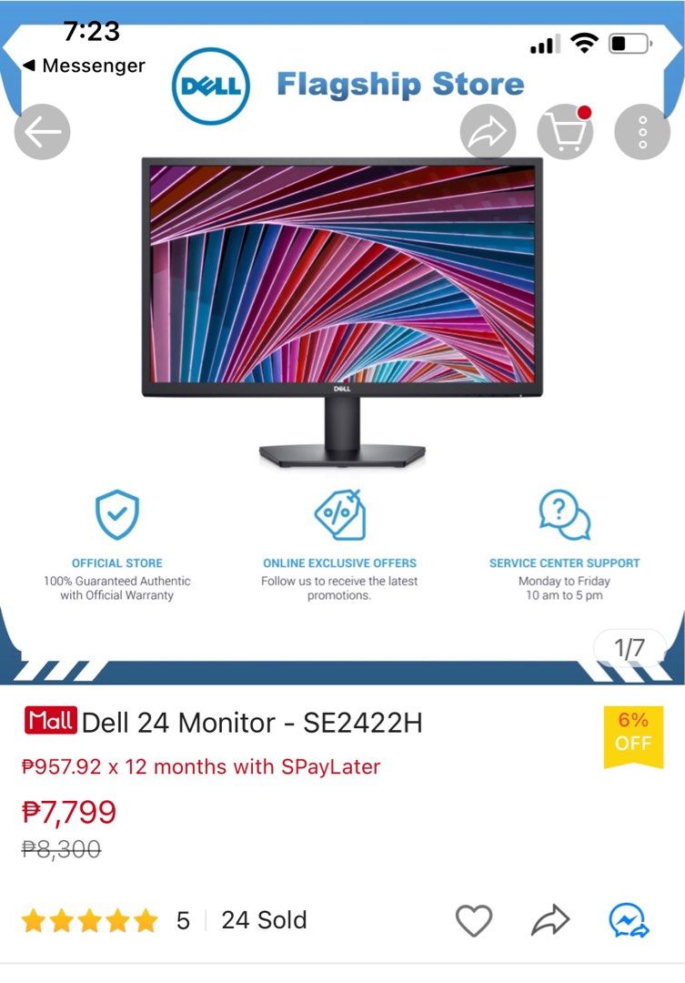 Dell 24 Monitor - SE2422H