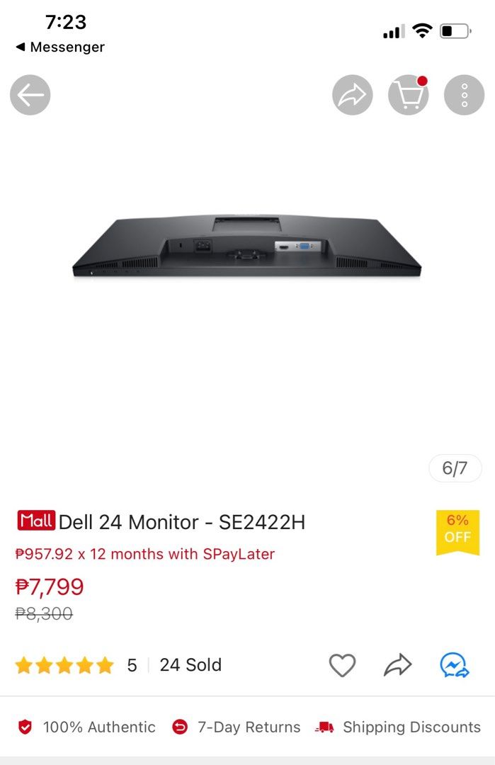 Dell 24 Monitor - SE2422H