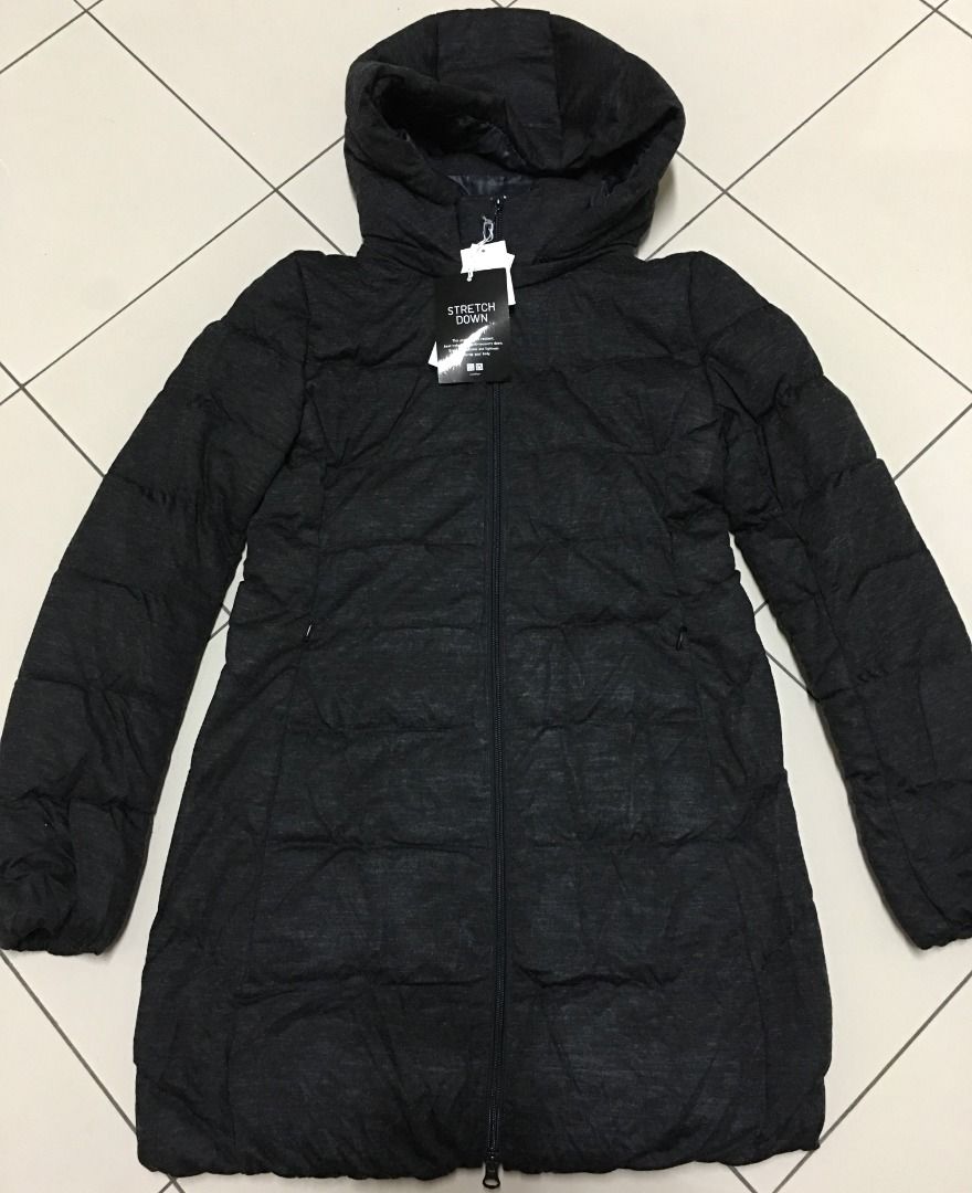 Uniqlo stretch on sale down coat