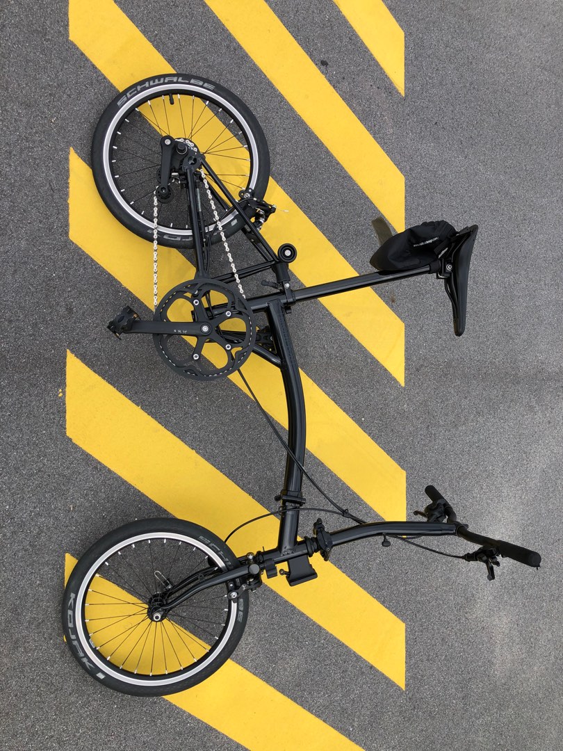 brompton superlight titanium series black edition S2 EX Sports Equipment Bicycles Parts Bicycles on Carousell