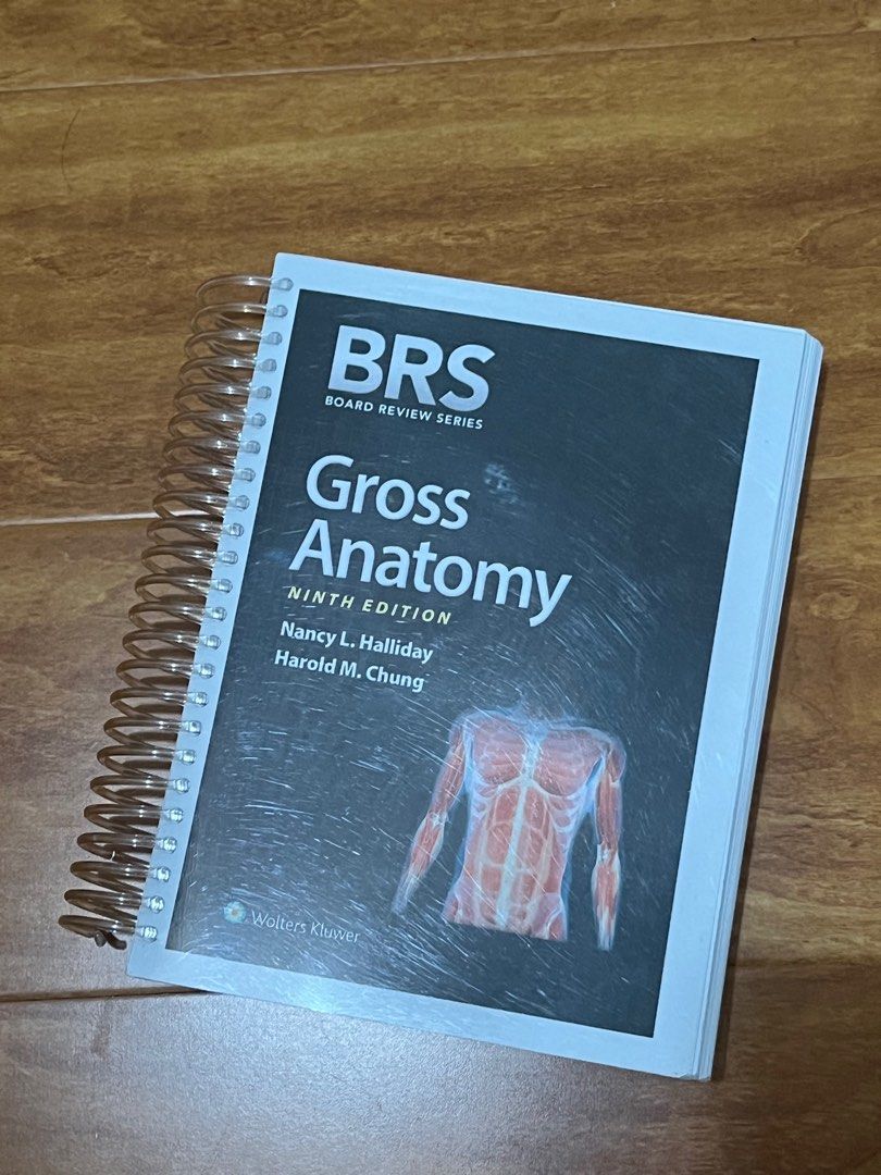 BRS Anatomy PLE Board Review (Category: Textbooks) located in Manila. Submitted by cheemishops (Listing ID 1215738154, Image 1). Description: BRS Gross Anatomy Reprinted Version 6.5x 8.5 Coil Bounded For PLE Review Brand New. No highlights.