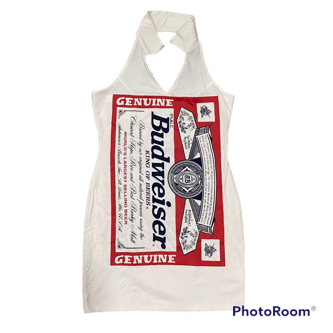 Budweiser Apron, Men's Fashion, Tops & Sets, Tshirts & Polo Shirts on ...