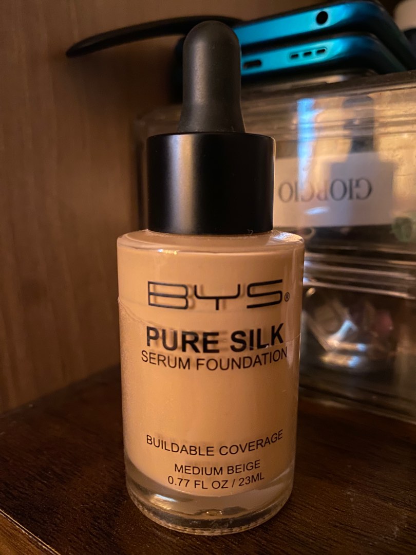 bys pure silk serum foundation