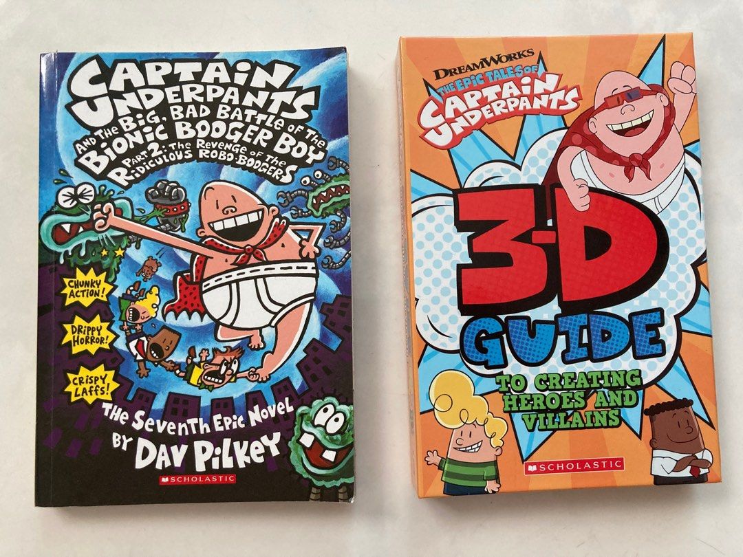Captain underpants store villains