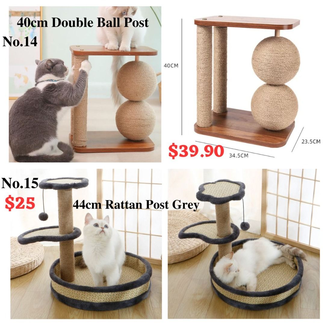 Cat Scratch Post / Cat Scratch Condo / Cat Condo / Cat Scratch Tree