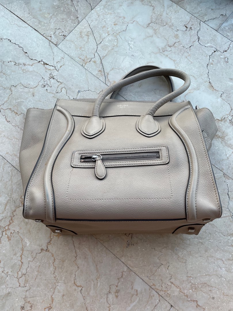 Celine top gray bag