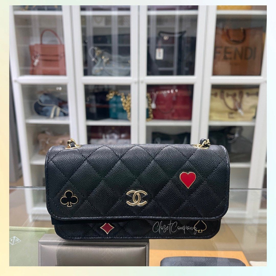 100+ affordable clutch with chain chanel For Sale, Bags & Wallets