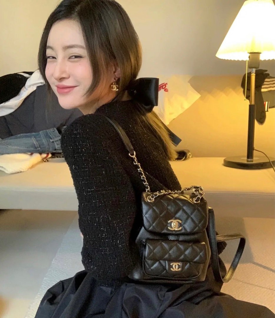 AUTHENTIC CHANEL Duma Backpack 24k Gold Hardware ❤️, Luxury, Bags & Wallets  on Carousell