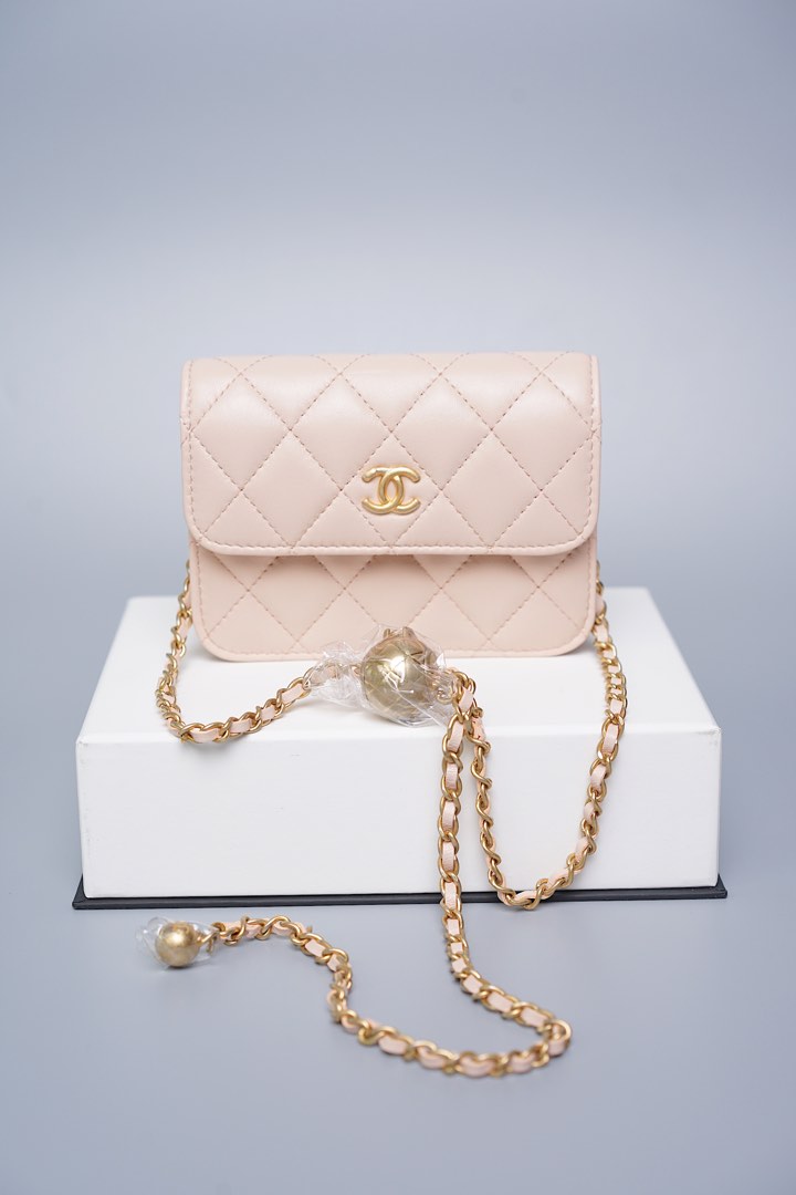 Chanel Pearl Crush Belt Bag (Brand New), Luxury, Bags & Wallets on Carousell