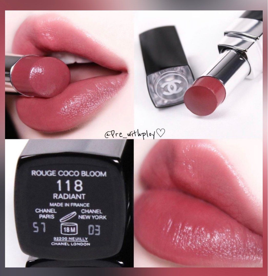 Chanel rouge coco bloom plumping lip colour, Beauty & Personal