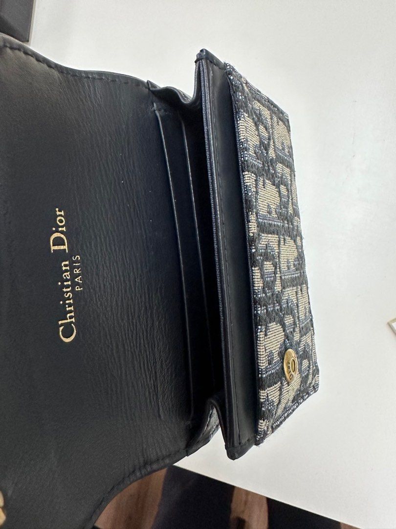 Christian Dior Wallet card holder, 女裝, 手袋及銀包, 銀包、卡片套 Carousell