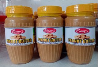 Ciony's peanut butter