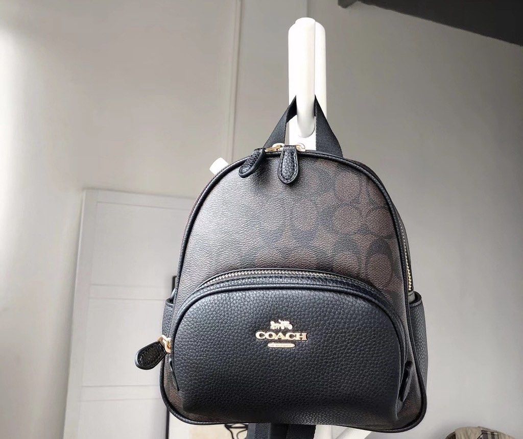 coach mini backpack 🎒 (Category: Luxury Bags & Wallets) located in Las Pinas. Submitted by yhn_boutique (Listing ID 1215683913, Image 1). Description: complete inclusions Cod via lalamove J&T pay today ship today Open for layaway DM .