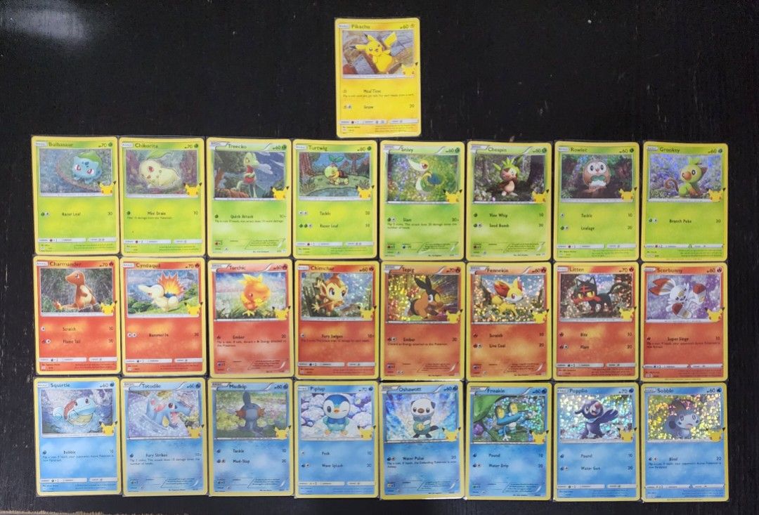 Pokemon Mcdonalds 25th Anniversary Happy Meal, Hobbies & Toys, Toys & Games  on Carousell