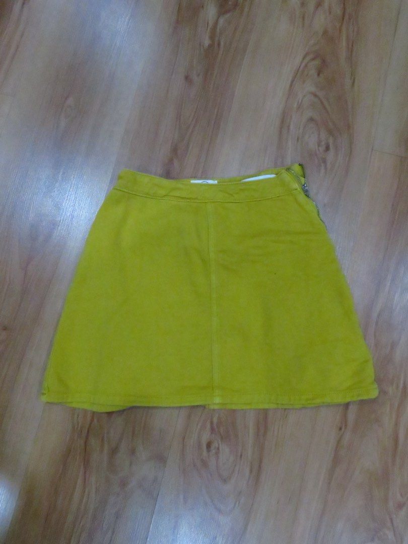 Mustard skirt online cotton on