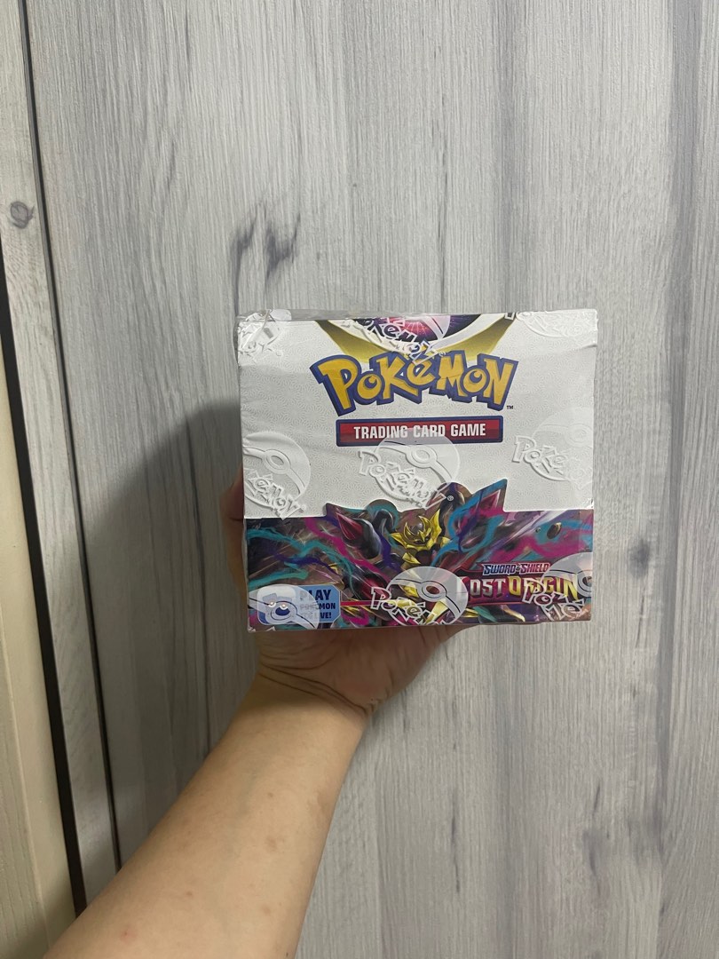 DAMAGED lost origin booster box, Hobbies & Toys, Toys & Games on Carousell