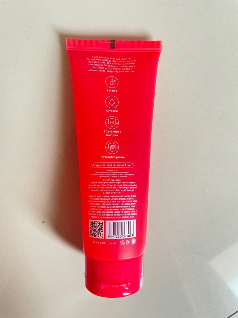 Dear Me Beauty Skin Barrier Face Gel Cleanser 100ml, Health & Beauty