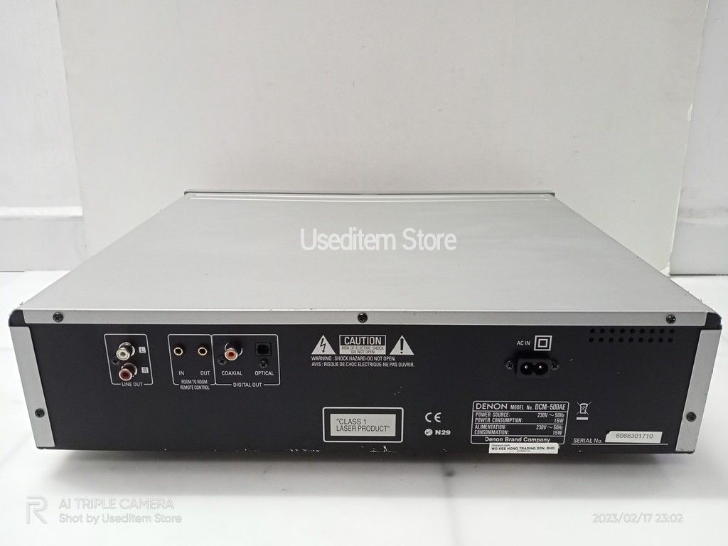 Denon 5 CD Changer Compact Disc Player, Audio, Portable Music Players