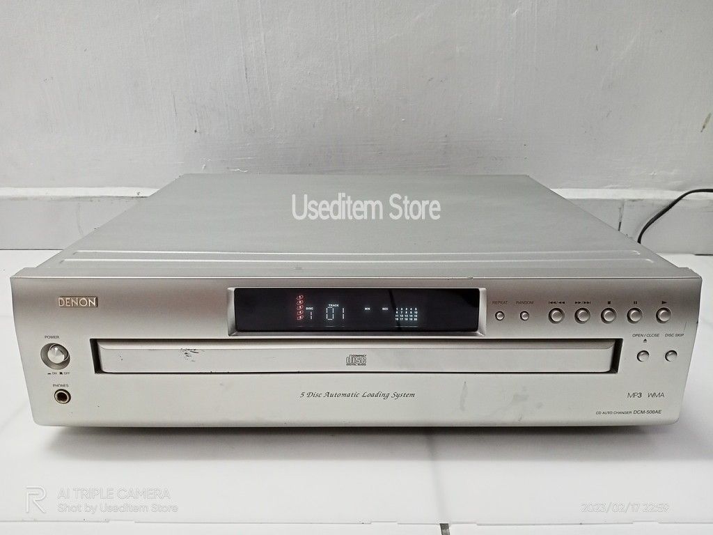 Denon 5 CD Changer Compact Disc Player, Audio, Portable Music Players