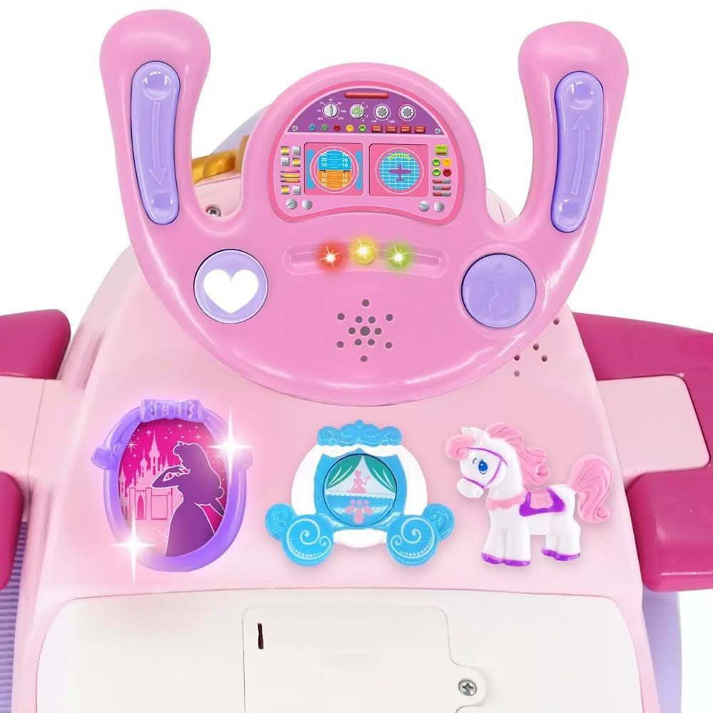 Disney Princess Ride on Plane (Category: Infant Playtime) located in Pasig City. Submitted by unicornsanddinosaurs (Listing ID 1215805211, Image 2). Description: New but damaged box 🫧⭐💕 Working lights and sounds Gcash / Cash on pick up Grab/Lalamove/Toktok/ Self pick up Ugong Pasig City We cannot accommodate shipping po Thank you ☺️❤️❤️.