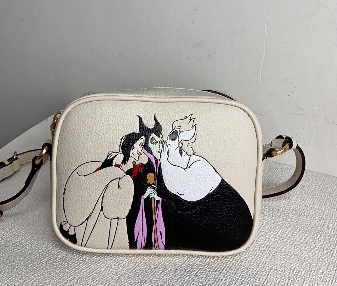 Coach Disney Villains Motif Mini Jamie Camera Crossbody Bag