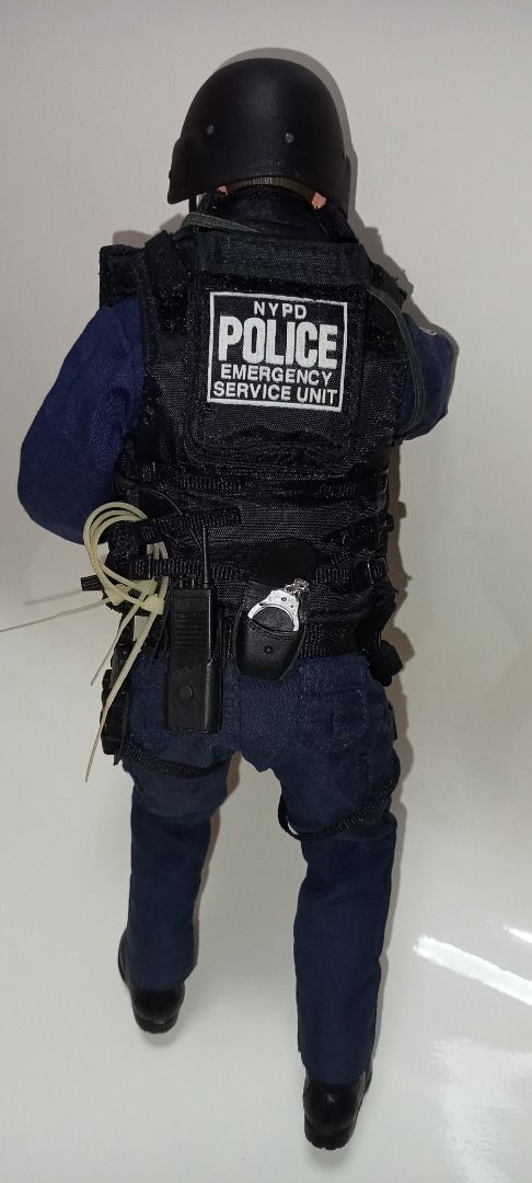 DML 1/6 Scale NYPD ESU Assault Team New York Police Dept