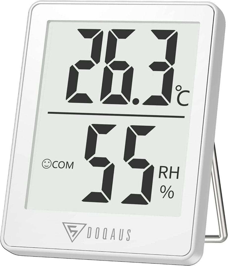 DOQAUS Digital Hygrometer Indoor Thermometer Humidity Gauge Room Thermometer with 5S Fast Refresh Accurate Temperature Humidity Monitor for Home