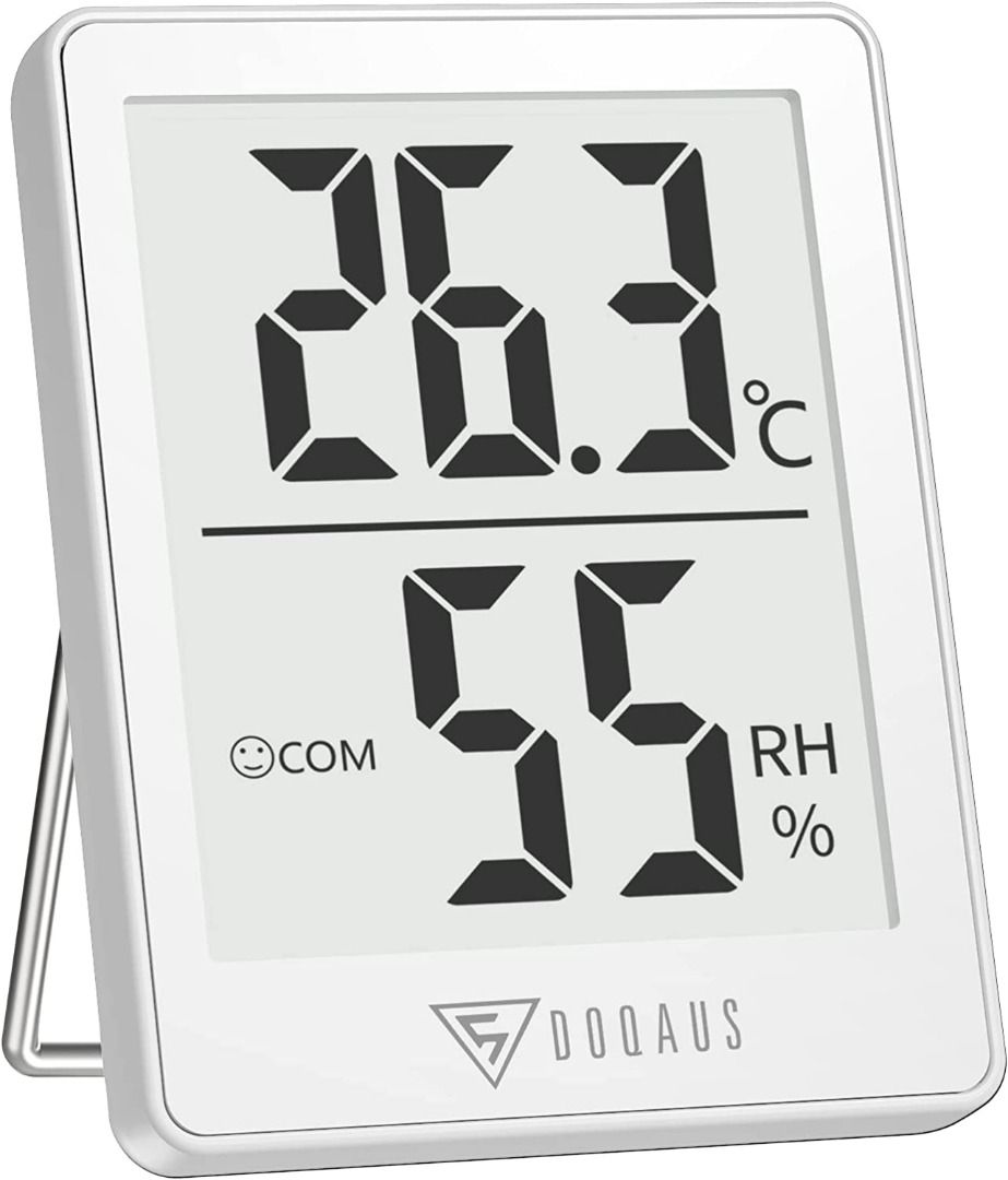 DOQAUS Digital LCD Hygrometer Indoor Thermometer Humidity Gauge