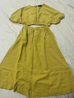 Doublewoot Linen Top and Skirt