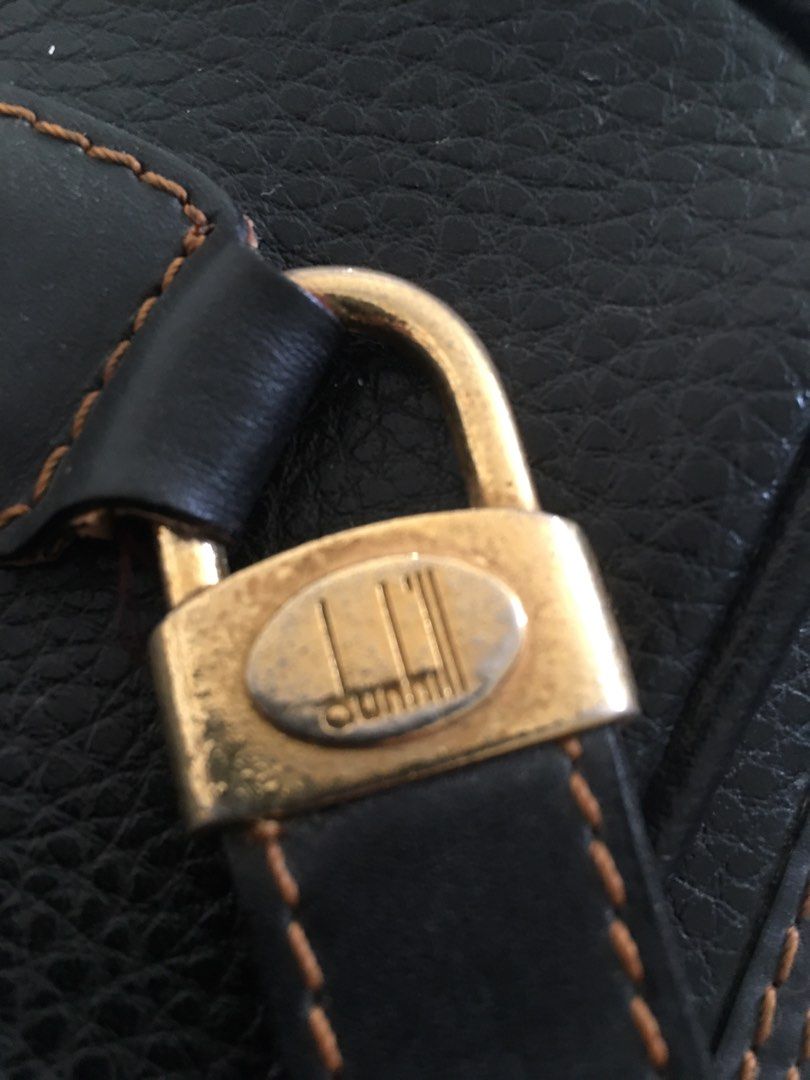 Dunhill Men’s Clutch (Category: Luxury Bags & Wallets) located in Manila. Submitted by 888ejwright (Listing ID 1215694481, Image 3). Description: A little bit Tarnished already on the gold plated .