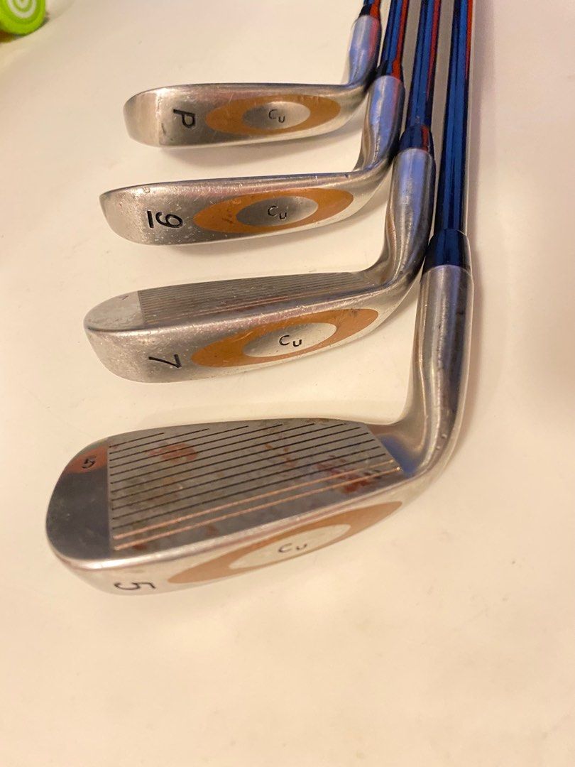 Dynacraft Copperhead irons, Sports Equipment, Sports & Games, Golf on