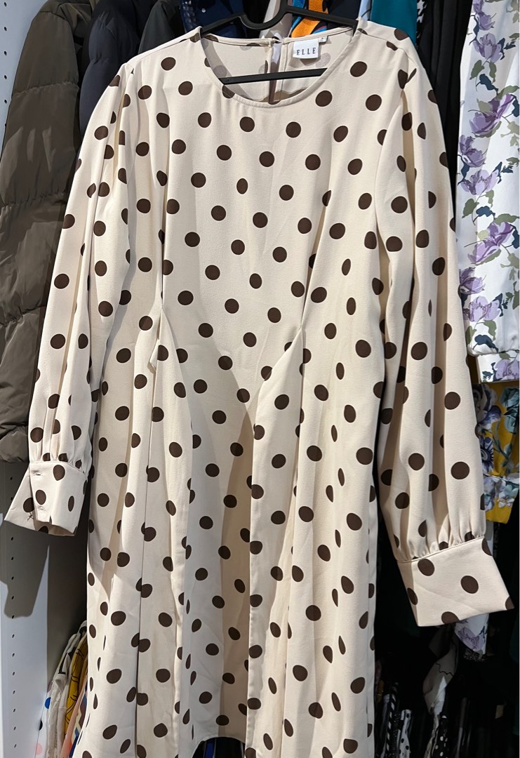 Elle polka sale dot dress