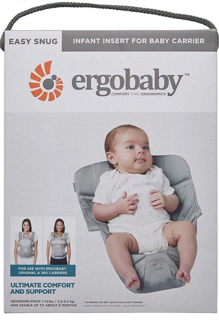 Ergo easy snug infant insert deals