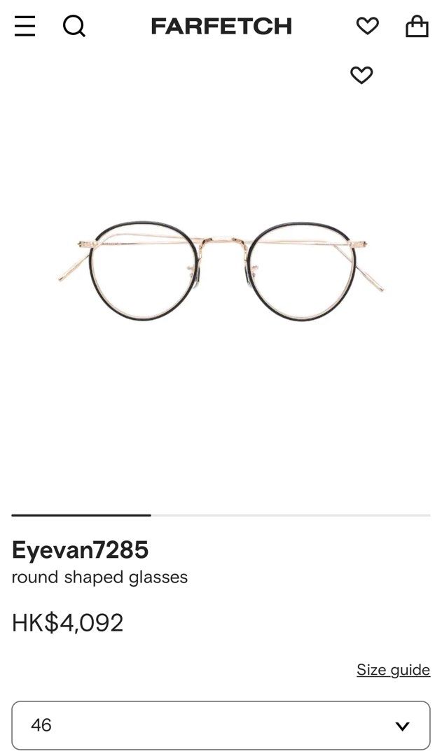 價可議Eyevan7285 717W, 女裝, 手錶及配件, 眼鏡- Carousell