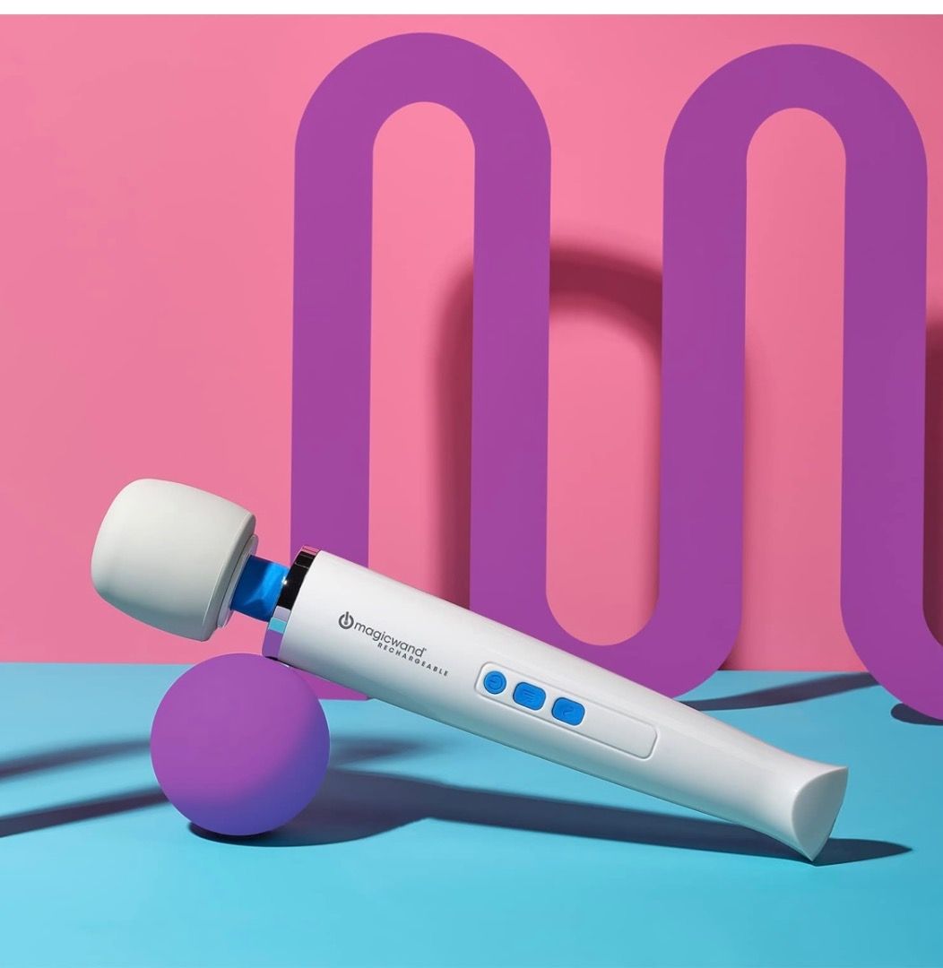 Authentic Magic Wand Rechargeable Massager HV-270 Cordless Massager By Vibratex