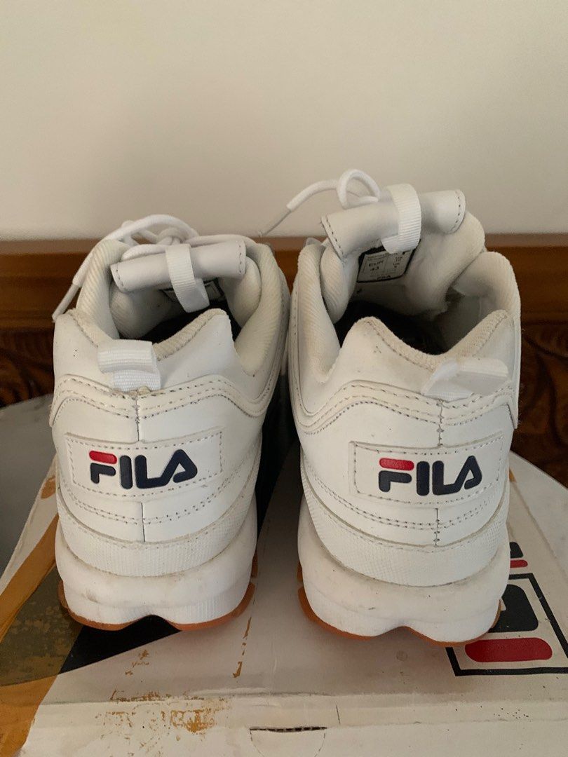Fila disruptor top 2 perspective