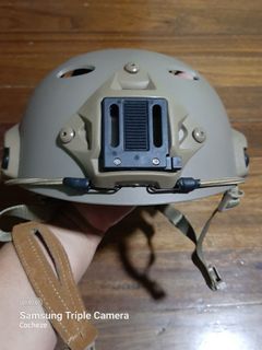 FMA Airsoft/Utility Helmet w/Camo cover.:-)