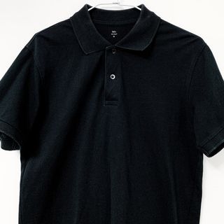 FREE 免費贈送🎁 滿額禮 LATIV POLO衫 經典 基本款 素色 休閒 短袖 短T 立領 男版 黑色 M號 CLT-M TP0_23 #23開學季