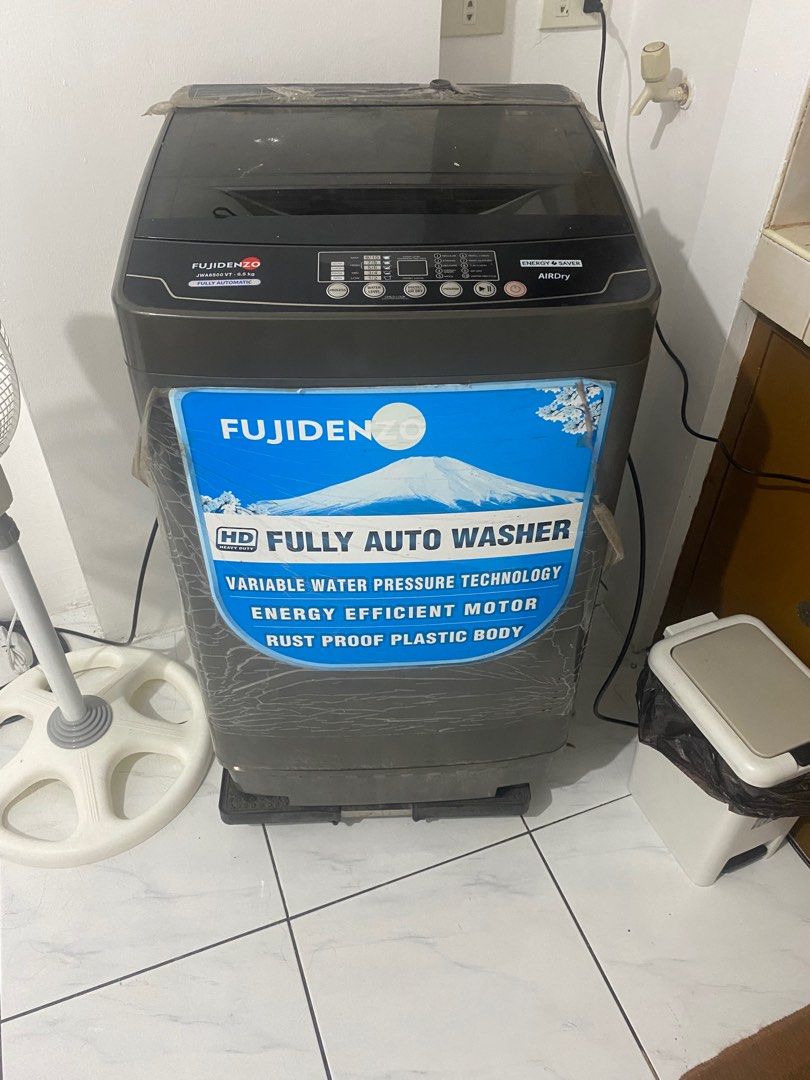 Fujidenzo inverter washing machine, TV & Home Appliances, Washing