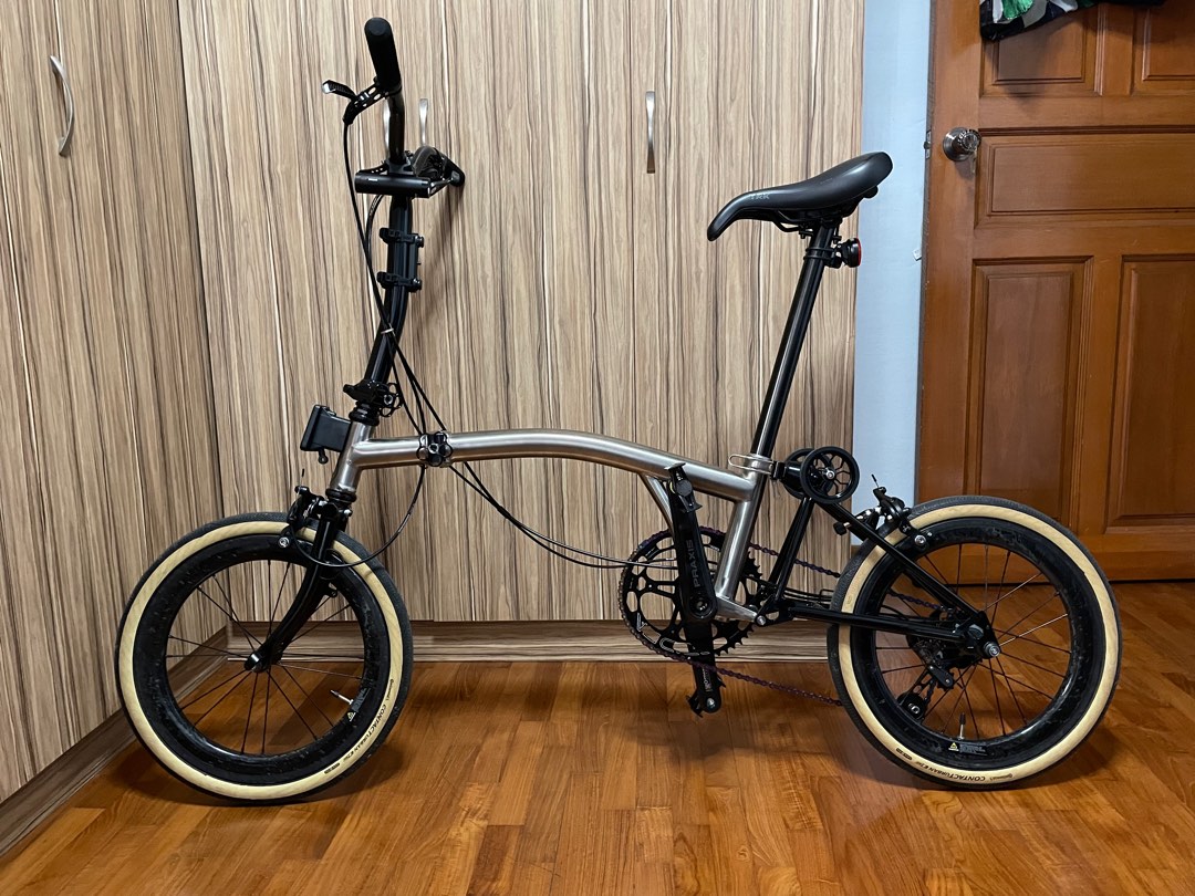Full titanium brompton new arrivals