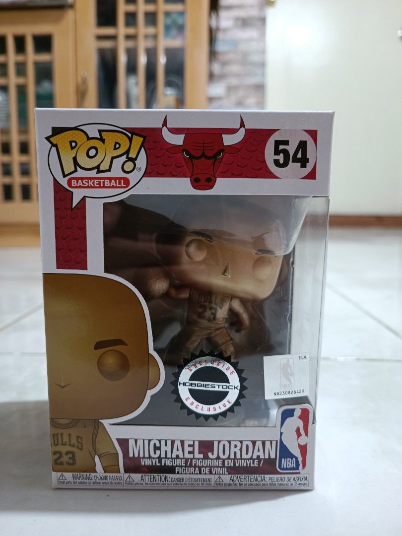 Funko Pop Michael Jordan Bronze 54 Hobbiestock Exclusive Hobbies