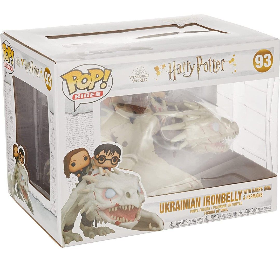 Funko Pop! Rides: Harry Potter - Gringotts Dragon with Harry, Ron, and  Hermione, Hobbies & Toys, Toys & Games on Carousell