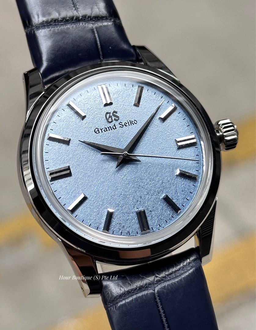 Grand Seiko Seasons Kishun Ice Blue Dial SBGW283 Manual Winding Watch,  Luxury, Watches on Carousell