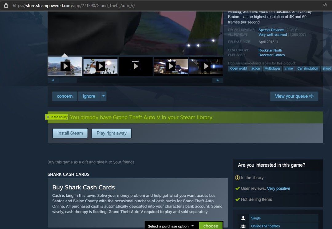 Gta v online steam price