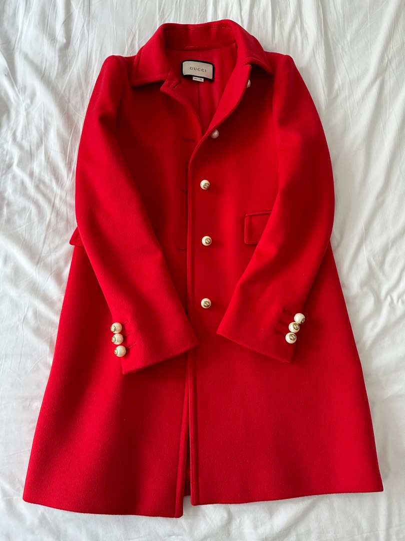 Gucci Coat, 名牌, 服裝 Carousell