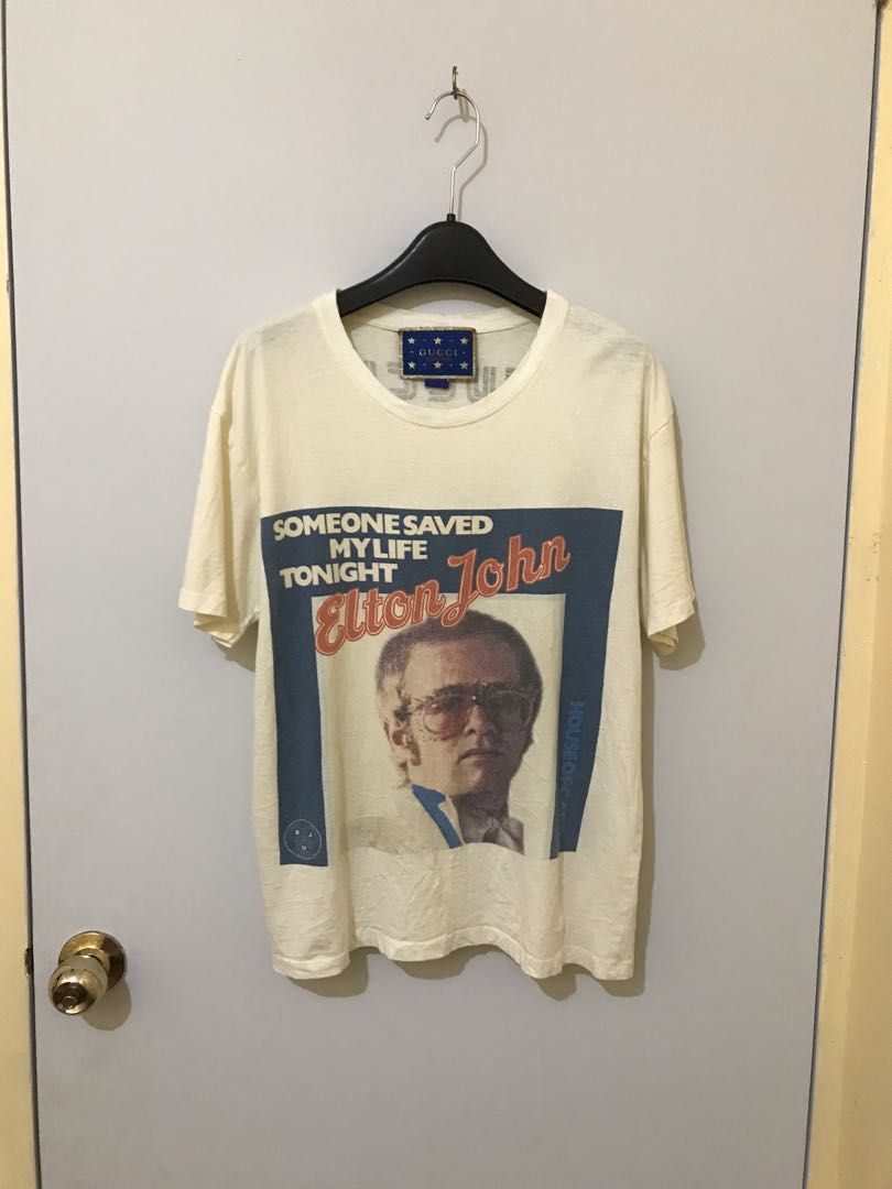 Gucci elton john shirt discount