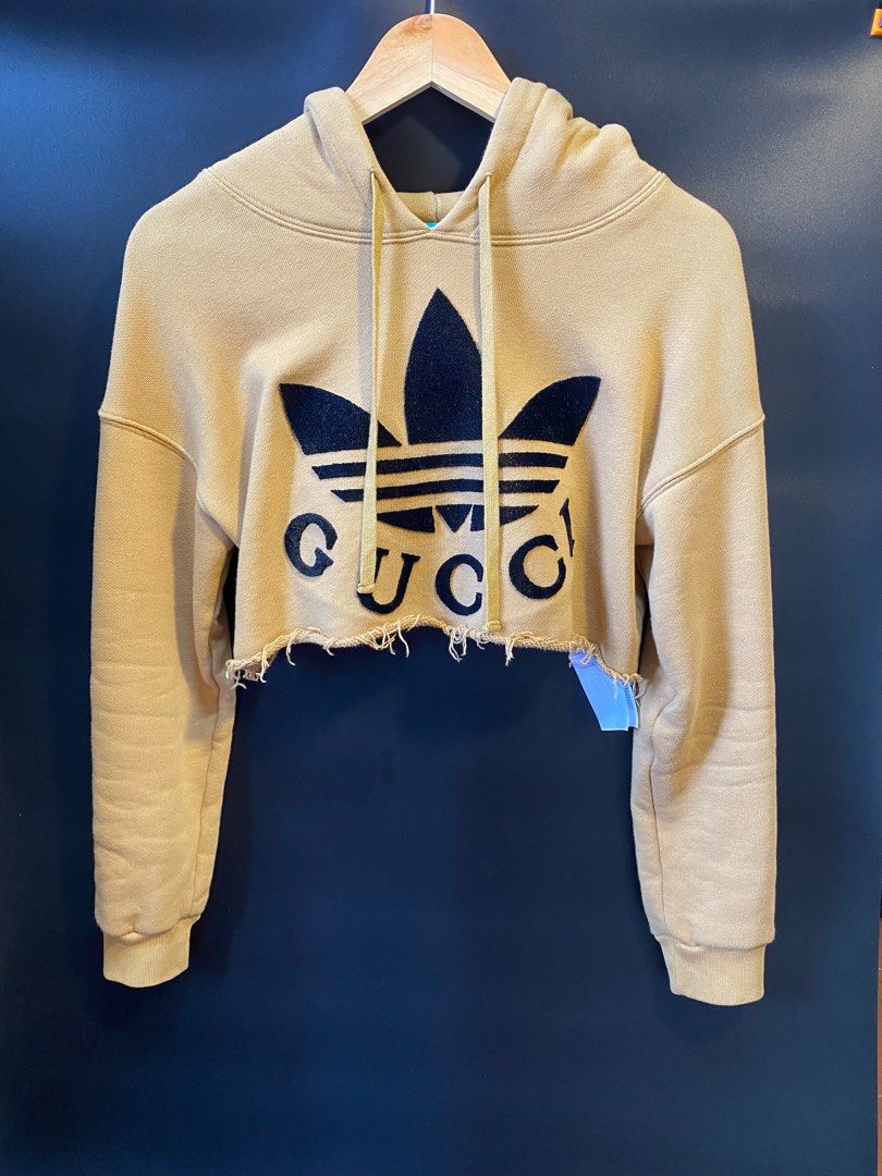 Gucci cropped hoodie new arrivals