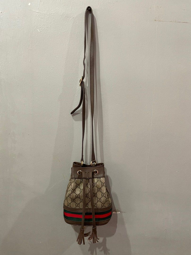 Ophidia mini gg supreme canvas bucket bag sales